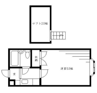 東京都杉並区天沼３丁目 賃貸アパート 1K