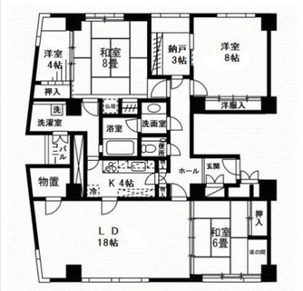 東京都港区高輪２丁目 賃貸マンション 4LDK以上