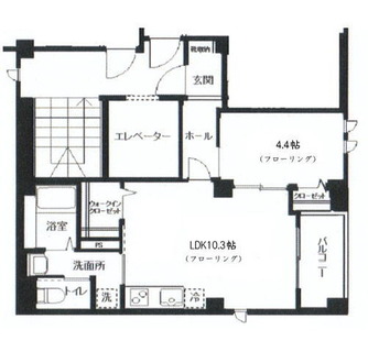 東京都北区豊島２丁目 賃貸マンション 1LDK