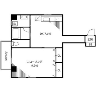 東京都板橋区東新町１丁目 賃貸マンション 1DK
