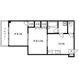 東京都板橋区板橋３丁目 賃貸マンション 2DK