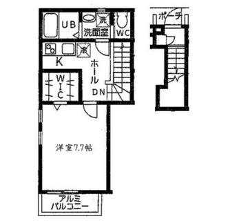 東京都中野区大和町１丁目 賃貸アパート 1K