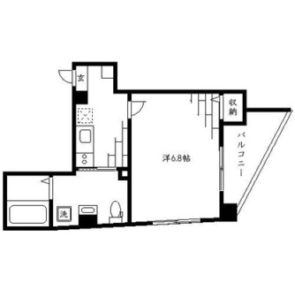 東京都豊島区池袋本町１丁目 賃貸マンション 1K