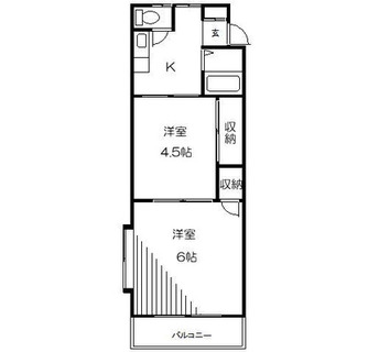 東京都板橋区西台２丁目 賃貸アパート 2K