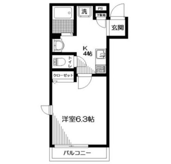東京都渋谷区本町５丁目 賃貸マンション 1K
