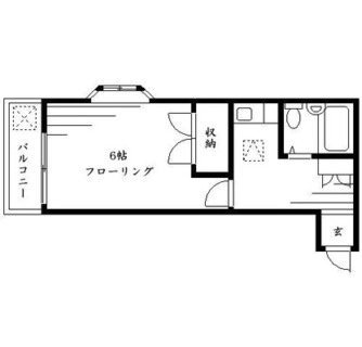 東京都板橋区成増２丁目 賃貸アパート 1K