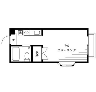 東京都豊島区要町１丁目 賃貸アパート 1R