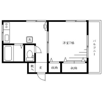 東京都目黒区平町２丁目 賃貸マンション 1K