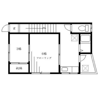 東京都北区上十条１丁目 賃貸アパート 2K