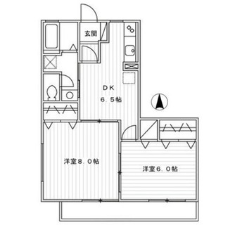 東京都中野区野方２丁目 賃貸アパート 2DK