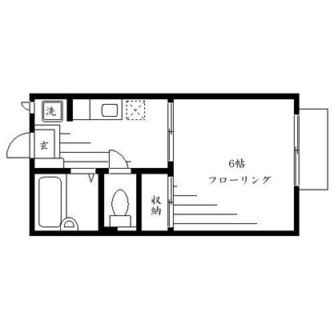 東京都大田区南馬込６丁目 賃貸アパート 1K