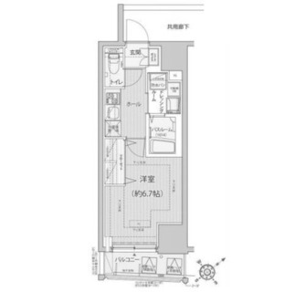 東京都港区高輪１丁目 賃貸マンション 1K