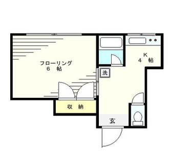 東京都豊島区西池袋２丁目 賃貸アパート 1K