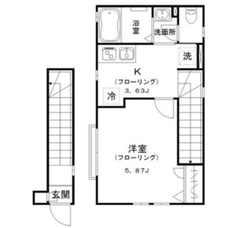 東京都練馬区桜台１丁目 賃貸アパート 1K