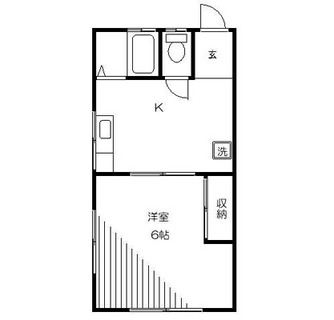 東京都板橋区大谷口上町 賃貸アパート 1K