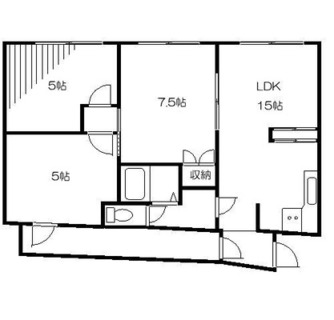 東京都板橋区大谷口上町 賃貸マンション 3LDK