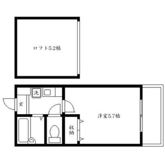 東京都豊島区池袋本町２丁目 賃貸アパート 1K