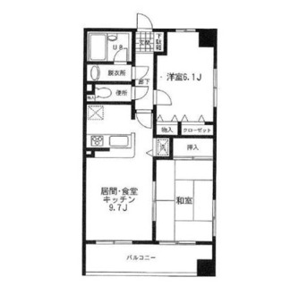 東京都北区田端４丁目 賃貸マンション 2DK