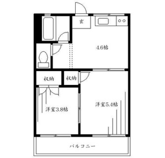 東京都豊島区目白４丁目 賃貸アパート 2K