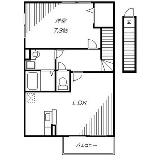 東京都板橋区赤塚１丁目 賃貸アパート 1LDK