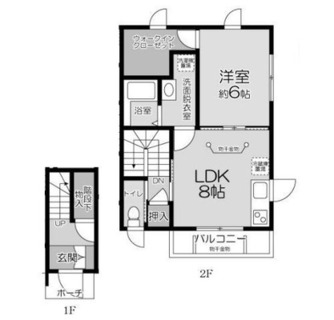 東京都板橋区赤塚新町２丁目 賃貸アパート 1LDK