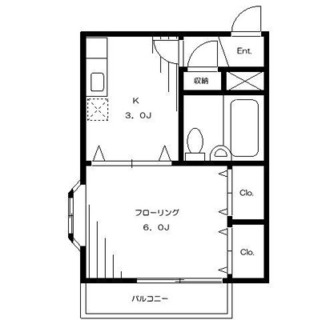 東京都練馬区氷川台４丁目 賃貸マンション 1K