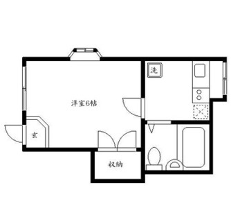 東京都豊島区南大塚１丁目 賃貸アパート 1K
