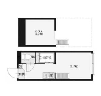 東京都文京区千石３丁目 賃貸アパート 1R