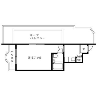 東京都足立区中川２丁目 賃貸マンション 1K