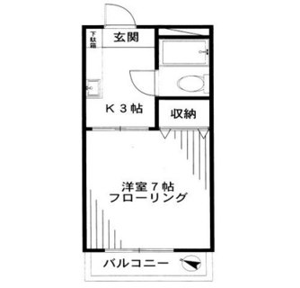 東京都豊島区西巣鴨１丁目 賃貸マンション 1K