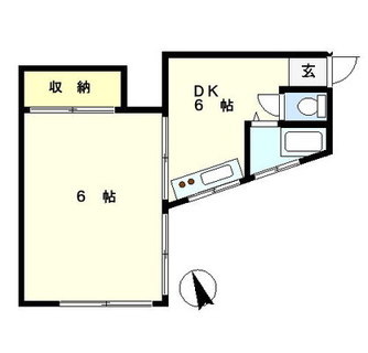 東京都豊島区西巣鴨２丁目 賃貸アパート 1DK