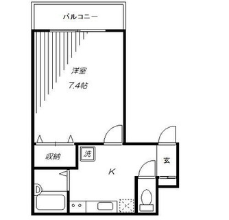 東京都板橋区大谷口上町 賃貸マンション 1K
