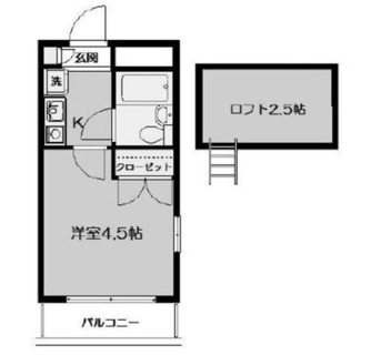 東京都豊島区池袋１丁目 賃貸アパート 1K