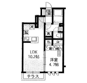東京都新宿区西落合４丁目 賃貸アパート 1LDK