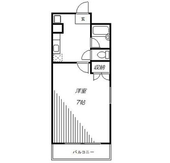 東京都板橋区大山金井町 賃貸マンション 1K