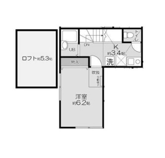 東京都中野区若宮２丁目 賃貸アパート 1K
