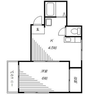 東京都北区滝野川７丁目 賃貸マンション 1K