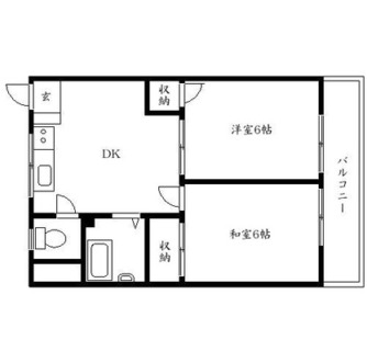 東京都新宿区下落合１丁目 賃貸マンション 2DK