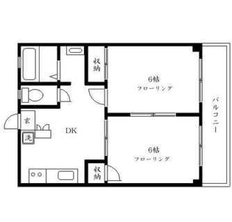 東京都台東区東上野５丁目 賃貸マンション 2DK