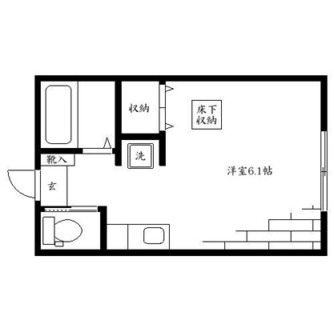 東京都文京区大塚６丁目 賃貸アパート 1R