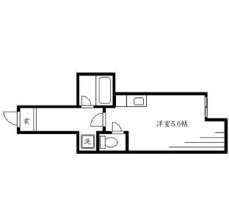 東京都北区滝野川２丁目 賃貸アパート 1R