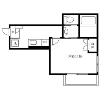 東京都豊島区西巣鴨３丁目 賃貸マンション 1K