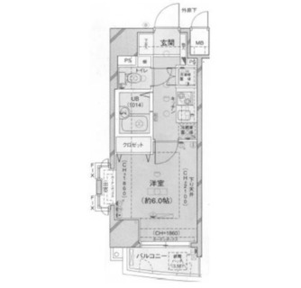 東京都世田谷区上馬３丁目 賃貸マンション 1K
