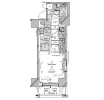 東京都港区南麻布３丁目 賃貸マンション 1K