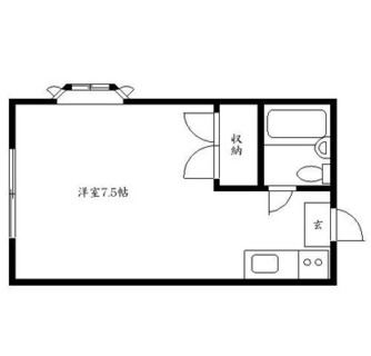 東京都北区王子本町２丁目 賃貸アパート 1R