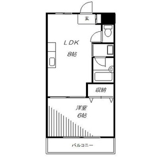 東京都荒川区西日暮里６丁目 賃貸マンション 1LDK