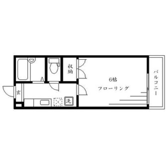 東京都板橋区大和町 賃貸アパート 1K
