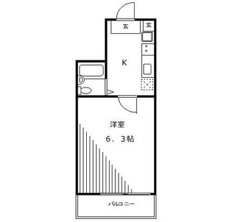 東京都板橋区中台２丁目 賃貸アパート 1K
