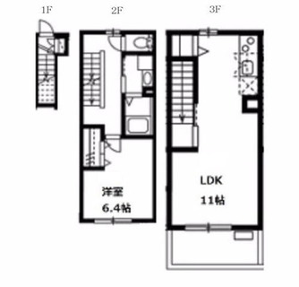 東京都板橋区宮本町 賃貸アパート 1LDK