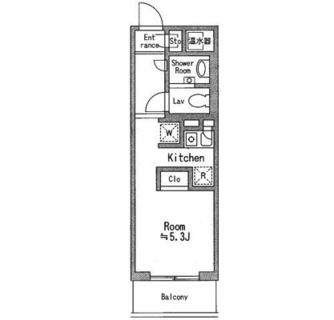 東京都港区芝公園４丁目 賃貸マンション 1R